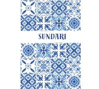 Sundari - Sapphire Mediterranean Diary: Original Daily Gratitude Journal 2025 for Happiness, Mindfulness & Reflection - Daily Affirmations - Undated Planner Gifts for Women
