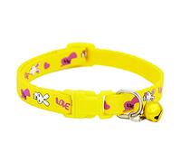 Sundatebe Collier coloré pour animal de compagnie - Collier en nylon à motif imprimé et boucle réglable pour lapin, pour chien, chiot, chat
