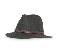 Sunday Afternoons Rambler Fedora Hat - Men's and Women's 100% Wool Felt Outback Style Sun Hat - 2.5" Brim - UPF 50+ Rated UV Protection - Water Repellent, Heathered Gray, X-Large