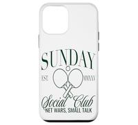 Sunday Club Filet de Tennis de Table Motif Small Talk Coque pour iPhone 12 Mini