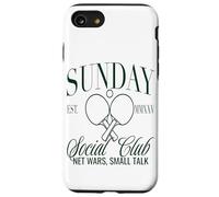 Sunday Club Filet de Tennis de Table Motif Small Talk Coque pour iPhone SE (2020) / 7/8