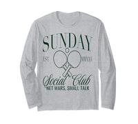 Sunday Club Filet de Tennis de Table Motif Small Talk Manche Longue