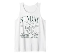 Sunday Club Randonnée Sentiers lents Grandes Vues Famille en Plein air Débardeur