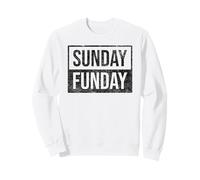 Sunday Funday Brunch Football Sports BBQ Église Sweatshirt