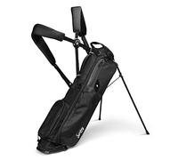 Sunday Golf Sac de golf El Camino par - Sac de support léger avec double sangle - Facile à transporter - Convient à un ensemble complet de clubs. Golfeurs minimalistes et voiturettes de golf(noir mat)