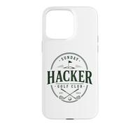 Sunday Hacker Golf Club Fairway de W nd de Golfeur drôle Coque pour iPhone 15 Pro Max