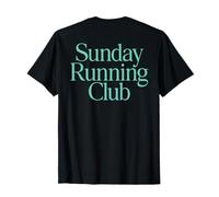 Sunday Running Club X Jogging Runner Fitness Gym Back T-Shirt