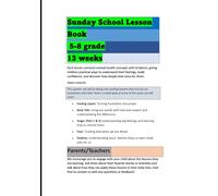 Sunday School Lesson Book Grades 5-8: The Feelings Book: How God Helps Us with Fear, Anger, and Joy