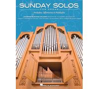 Sunday solos for organ orgue