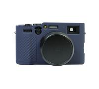 SundayZaZa Housse étui en silicone gel pour appareil photo Fujifilm X-100VI x100vi, bleu, Sac à dos décontracté
