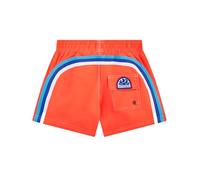 SUNDEK Short de Bain garçon Motif Dos 504 - Orange - 14 Ans