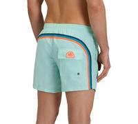 SUNDEK Short de bain pour homme M504Bdta100, taille élastique, 35,6 cm, couleur corail turbo 01, XL