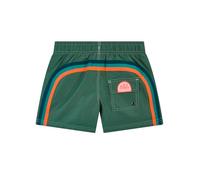 SUNDEK Short de bain taille élastique pour garçon, taille par âge, A1602 - Vert camouflage, 10 ans