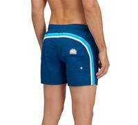 SUNDEK Short de bain taille élastique pour homme Longueur 35,6 cm Entrejambe 12,7 cm, A5601 - Storm, Medium