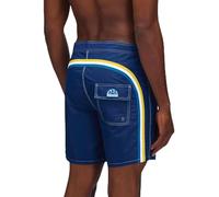 SUNDEK Short de bain taille fixe pour homme Longueur 40,6 cm Entrejambe 19,1 cm, A1701 - Amiral, 32