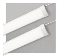 Sundertech Lot de 2 Neon LED 120 cm, 32W 3550lm Blanc Froid 6500K Reglette LED Fine et Durable, Tube Eclairage Garage Économique et Ultra-Lumineux pour Atelier, Entrepôt et Bureau