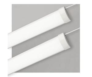 Sundertech Lot de 2 Neon LED 120 cm, 32W 3550lm Blanc Froid 6500K Reglette LED Fine et Durable, Tube Eclairage Garage Économique et Ultra-Lumineux pour Garage, Entrepôt, Parking, Bureau, Atelier