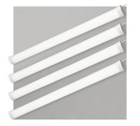Sundertech Lot de 4 Neon LED 120 cm, 32W 3550lm Blanc Froid 6500K Reglette LED Fine et Durable, Tube Eclairage Garage Économique et Ultra-Lumineux pour Garage, Entrepôt, Parking, Bureau, Atelier