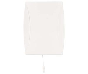 SUNDI Türgong Türklingel Gong Klingel Haustürklingel Verdrahtet Zweiklang Doppelklang 8V Bim Bam Weiß Mit Schalter Ausschalter GNT-921/N