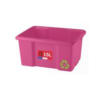 Sundis Bac, Plastique, Rose, 15 L
