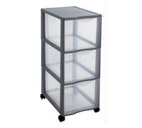 SUNDIS Tour de rangement Orgamix - 3 XL - Argent