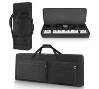 SUNDOY Sac de transport pour piano électrique 76 touches, clavier Oxford 600D avec rembourrage complet de 10 mm pour la protection, léger et durable pour les voyages, 120 x 15,5 x 48 cm