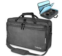 SUNDOY Sac de transport rembourré pour contrôleur DJ DDJ-FLX10, DDJ-GRV6, DDJ-REV5, DDJ-REV7, DDJ-FLX6-GT, DDJ-800, XDJ-RR, DDJ-1000SRT, RX, S8, DDJ SX, SX2, SX3, Inpulse 500 DJ (L-72 x 41 x 15-) CM)