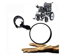 Suneagoo Rétroviseur Pivotant à 360° pour Fauteuil Roulant, Grand Angle, Convient à La Conduite en Toute Sécurité d'un Fauteuil électrique