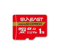 SUNEAST Carte mémoire microSD Express 1 To - jusqu'à 900 Mo/s en lecture et 620 Mo/s en écriture, compatible avec Nintendo-Switch 2, classe 10 U3 V30 UHS-I A1, stockage haute vitesse pour les jeux et