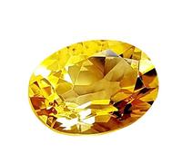 Sunela Stone - B0C1KFBHDN - Pierre précieuse naturelle certifiée de 4,25 carats - Pour homme et femme