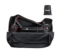 SUNELFFY Sac de Transport pour Trottinette électrique - Sac de Transport Pliable pour Scooter électrique - Sac à Dos à bandoulière Robuste pour Mijia M365/M365 Pro Xiaomi Segway (Noir)