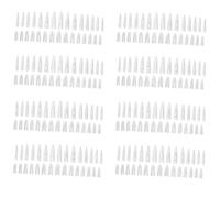 Sunerzenor 240 Capsules Transparentes Réutilisables pour Extensions D'ongles En Acrylique - Idéales pour Les Extensions D'ongles En Gel à Domicile et Pou, B