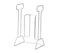 Sunerzenor Aide Chaussette Senior Dispositif Ergonomique pour Enfiler Chaussettes Outil Aide à L'Habillement Matériel Fer Poignée Stable Adapté Personnes Âgées M, Blanc