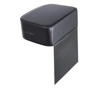 Sunerzenor Coussin de Chaise de Coiffure pour Enfant En Cuir PU Robuste, Rehausseur de Siège En Cuir pour Salon de Coiffure. Fournitures pour Coiffeur, Noir