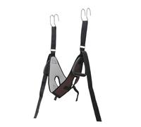 Sunerzenor Dispositif de Traction Cervicale, Hamac Cervical, Bande Respirante Ajustable, Ceinture D'étirement Du Cou Douce Au Toucher, Facile à Suspendre et, Crochet de Suspension élastique