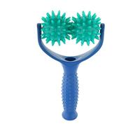 Sunerzenor Massager Balle Massage Trigger Point Rouleau Spiky Balle Relaxation Fatigue Soulagement Adapté Relaxation Personnelle Bureau U, Vert foncé