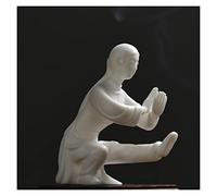 SUNESA Statuette en Porcelaine Céramique Tai Chi Kung Fu Femme Ornements De Bureau Maison Salon TV Cabinet Décoratif Artisanat Ornements Ornements de Statue en céramique (Size : C)