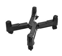SUNESA Support de Tour PC, Support de CPU Mobile, Chariot de Support de boîtier PC de Bureau, Largeur réglable avec 5 roulettes, Convient à la Plupart des boîtiers PC sous Le Bureau (Color : Noir)