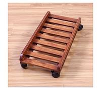 SUNESA Support pour CPU Bois Pc Stand de la Tour, ventilé Pc Carrier hôte, Universel Pc Panier de Titulaire avec 4 Roues de roulettes, sous Le Bureau de Bureau à Domicile Support Boîtier d'Ordinateur