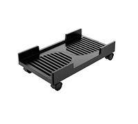 SUNESA Support pour CPU Pc Stand de Tour avec Roues, Support de Base du radiateur Durable (18,11 * 10,43 * 2,36 Pouces) Support Boîtier d'Ordinateur