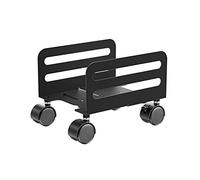SUNESA Support pour CPU Stand de PC, PC Tour et CPU Panier de Support, Porte PC réglable et Mobile avec Roues, Largeur réglable de 5 à 8 Pouces Support Boîtier d'Ordinateur