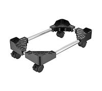 SUNESA Support pour CPU Titulaire de la CPU Tour réglable Bureau de Bureau Stand Stand Porte-PC Porte-PC avec Largeur réglable et 4 Roues de roulettes, Noir Support Boîtier d'Ordinateur