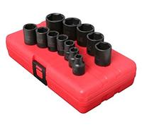 SUNEX 3360 3/20,3 cm Drive Standard Fractional Socket Impact Ensemble, 12 pièces