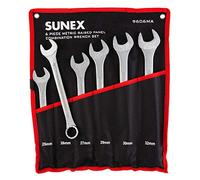 SUNEX 9606 m surélevé Panneau métrique Combinaison de clés, 6 pièces