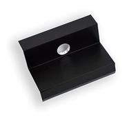 SUNEX® Embout de fixation photovoltaïque, pince de bord en aluminium pour bornes de module solaire, bornes PV avec éclisse pour rail de montage, rail solaire et profilé PV, hauteur de module 40 mm