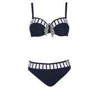 Sunflair Basic Ensemble de Bikini, Bleu-Bleu Marine, 48 Femme