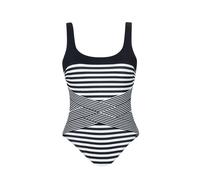 SUNFLAIR Maillot de bain noir / blanc, Taille M-L