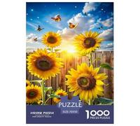 SunFleur Puzzles 1000 Pieces Cadeau Unique intéressant Jeu Éduchatif Défi Jouet À De Qualité Supérieure Peinture Art pour Adultes Et Enfants À Partir De 14 Ans 70x50cm/1000pcs