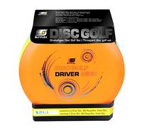Sunflex 80190 - Disc Golf Set Avec Sac Frisbee, Concept de Disque Jeter Été
