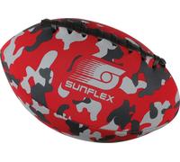 Sunflex American Football Camo Rouge | Ballon de plage attraper lancer Jeu de plage lancer jeu d'attraper